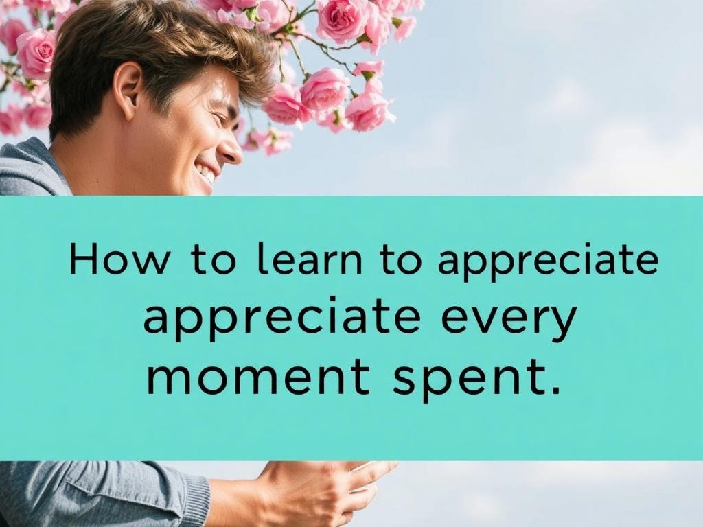 Как научиться ценить каждый момент, проведенный вместе.
