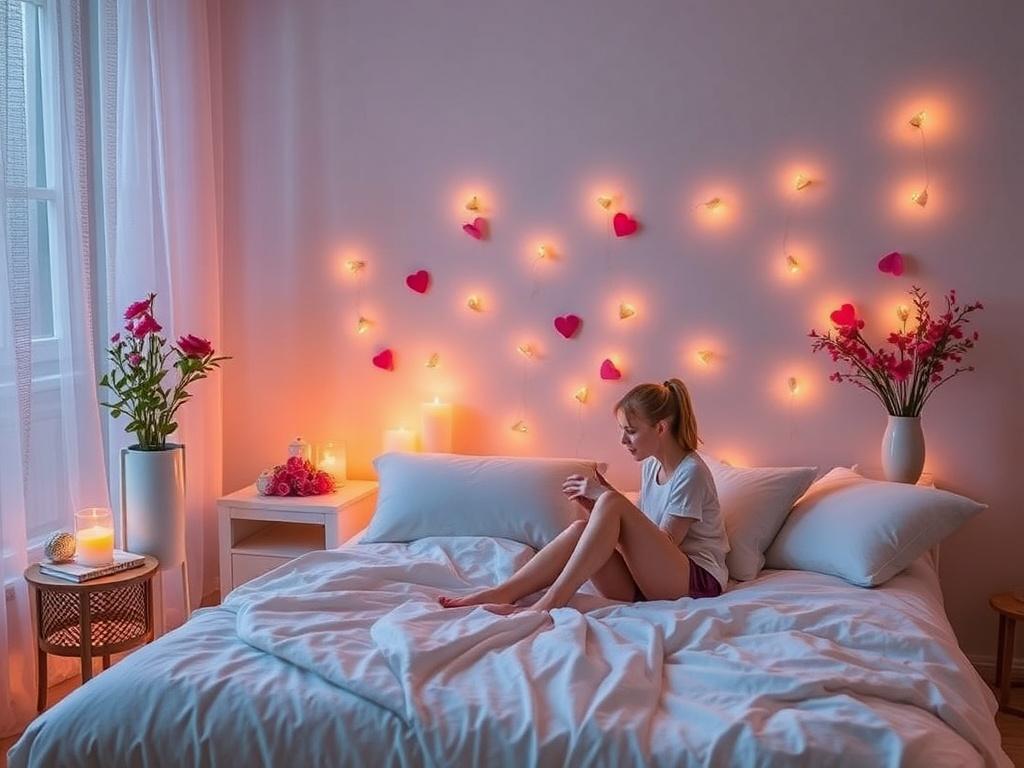 Как создать романтическую атмосферу дома.