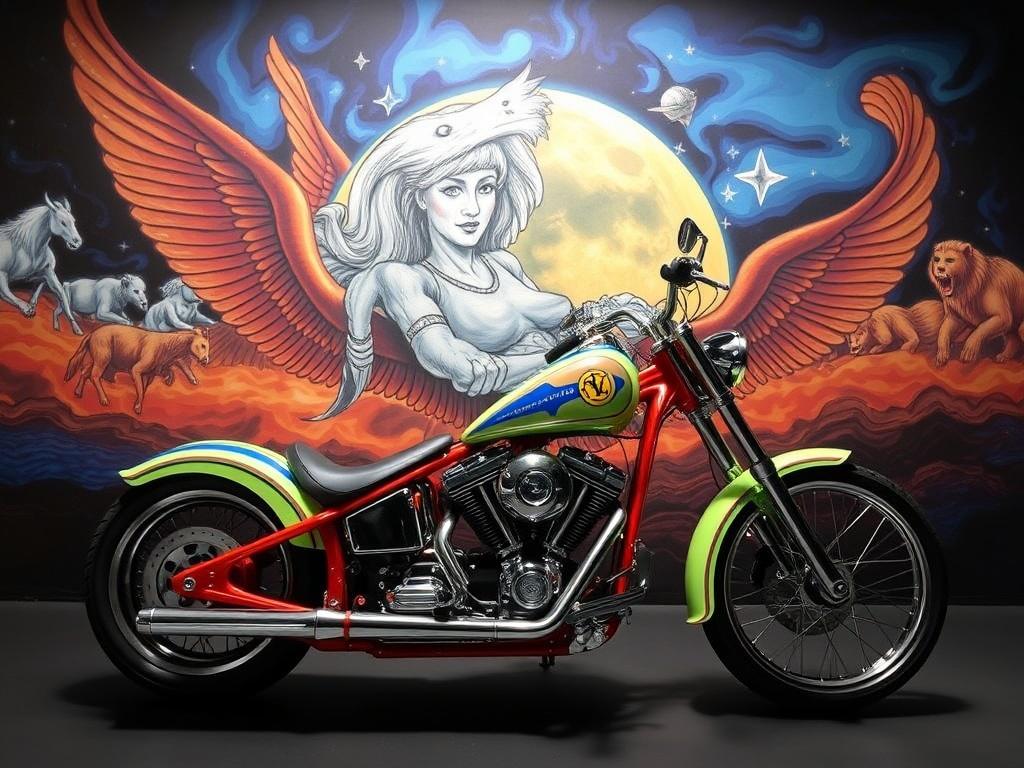 Чоппер и искусство: Как чопперы вдохновляют художников и дизайнеров