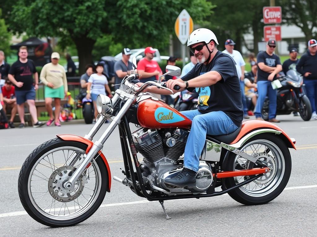 Чоппер и благотворительность: Участие в благотворительных акциях на мотоцикле