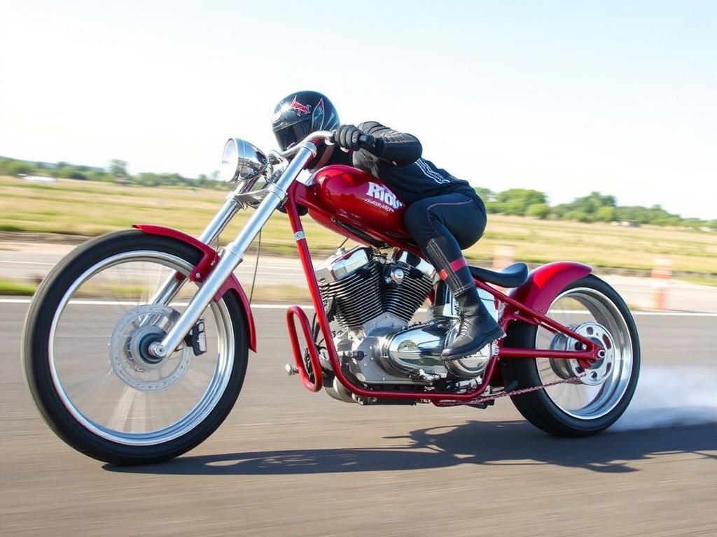 Чоппер и рекорд: Попытки установить рекорды скорости на чопперах