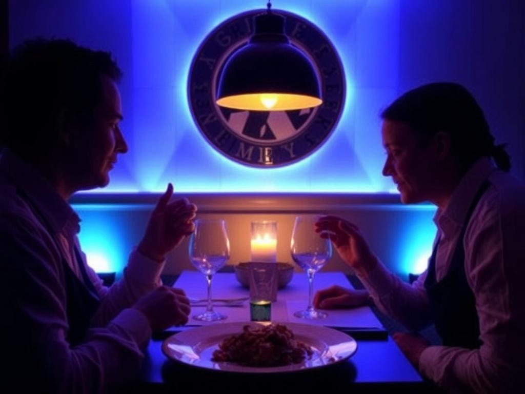 Ужин в темноте: Рестораны, где едят без зрения